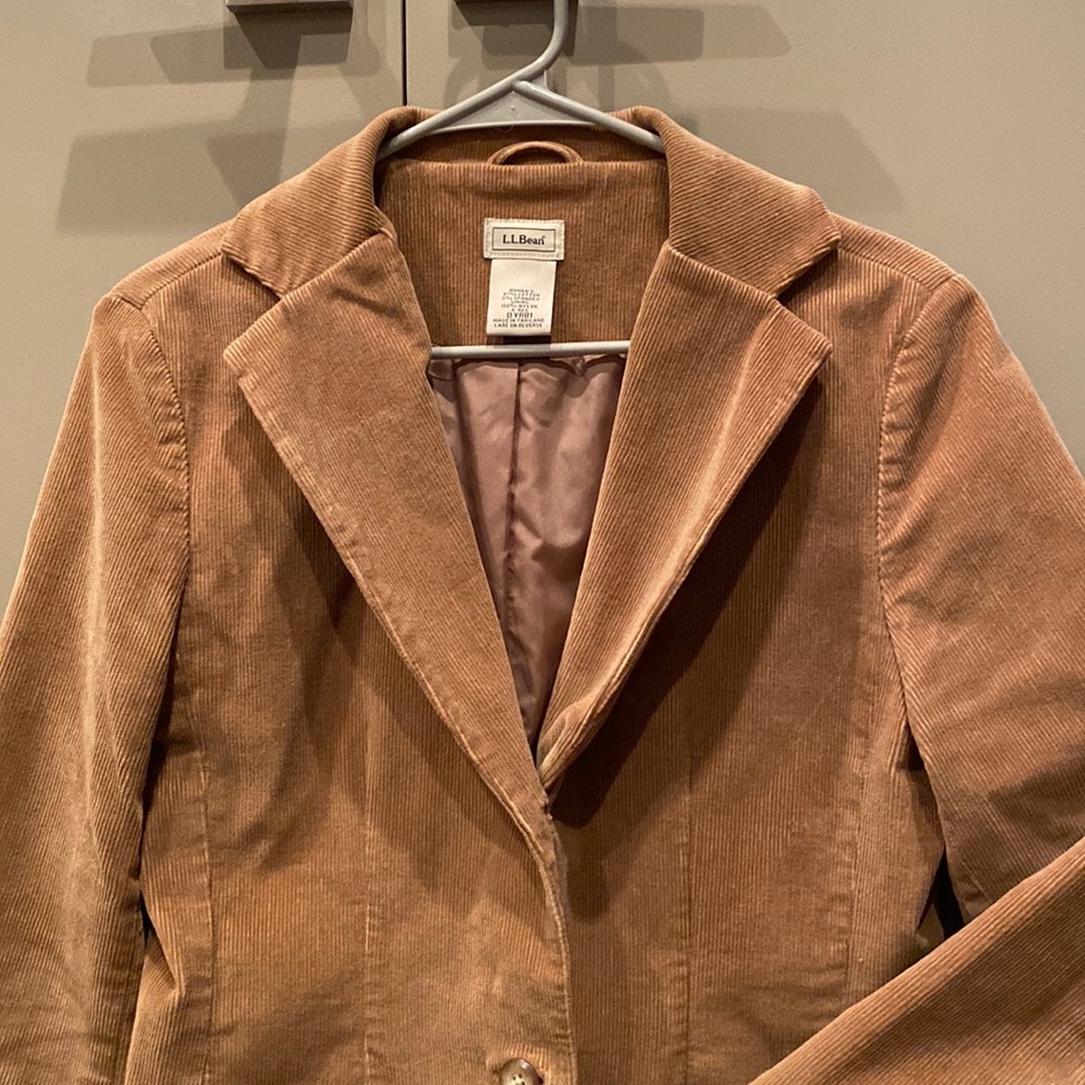L.L. Bean Corduroy Blazer